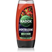 Radox Men Invigorating fürdőgél férfiaknak 3 az 1-ben 225 ml termék 2. képe