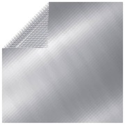  vidaXL ezüst négyszögletes polietilén medencetakaró 1000 x 600 cm akciós termékkép 1