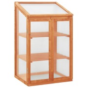  vidaXL fenyőfa melegház 60 x 45 x 100 cm akciós termékkép 1