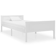  vidaXL idaXL fehér tömör fenyőfa ágykeret 90 x 200 cm akciós termékkép 1
