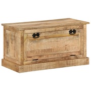  vidaXL tömör mangófa cipőtároló pad 85 x 40 x 45 cm akciós termékkép 1