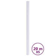  vidaXL matt szürke PVC ablakfóliák akciós termékkép 1