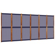  vidaXL sötétkék 6 paneles térelválasztó 420 x 180 cm akciós termékkép 1
