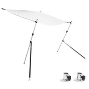  vidaXL T-alakú árnyékolóhosszabbító szettel 170x170x(113-182,5) cm akciós termékkép 1