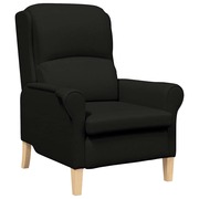  vidaXL karosszék Fekete 76 x 94 x 102 cm szövet akciós termékkép 1