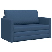  vidaXL Kanapéágy Kék 124 x 71 x 78 cm szövet akciós termékkép 1
