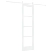  vidaXL Csúszó ajtó Fehér 61 x 198.5 cm Tömör fenyőfa akciós termékkép 1