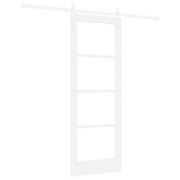  vidaXL Csúszó ajtó Fehér 73.5 x 198.5 cm Tömör fenyőfa akciós termékkép 1