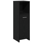  vidaXL Fürdőbútor Készlet 4 pcs Fekete tölgy 30 x 30 x 183.5 cm akciós termékkép 1