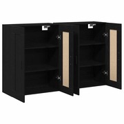  vidaXL Fali szekrény 2 pcs kézműves tölgy 160 x 34 x 90 cm Faanyag akciós termékkép 1
