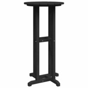  vidaXL Bárasztal Fekete 55 x 55 x 107 cm HDPE akciós termékkép 1