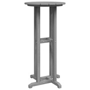  vidaXL Bárasztal Világosszürke 55 x 55 x 107 cm HDPE akciós termékkép 1