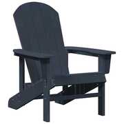  vidaXL Adirondack szék Tengerészkék 74 x 82 x 92cm Műanyag akciós termékkép 1