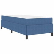  vidaXL Ágykeret Kék 80 x 200 cm Bársony anyag akciós termékkép 1