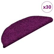  vidaXL 30 db rózsaszín félkör alakú lépcsőszőnyeg 56 x 17 x 3 cm akciós termékkép 1