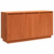  vidaXL Széf Barna 111 x 34 x 60 cm Tömör fenyőfa akciós termékkép 1