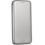 Huawei P Smart (2020), Oldalra nyíló tok, stand, Forcell Elegance, szürke akciós termékkép 1