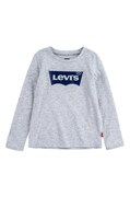 Levi's gyerek hosszúujjú szürke akciós termékkép 1