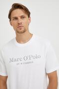 Marc O'Polo pamut póló fehér, nyomott mintás akciós termékkép 1