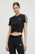 adidas t-shirt GL0784 női, fekete, GL0784 akciós termékkép 1