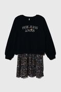 Pepe Jeans gyerek ruha sötétkék, mini, harang alakú akciós termékkép 1