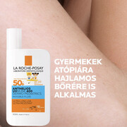 LA ROCHE-POSAY Anthelios UVMUNE 400 Dermo-Pediatrics napvédő fluid SPF50+ gyermek (50ml) termék 2. képe