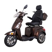 Elektromos háromkerekű robogó inSPORTline Zorica Deluxe elektromágneses fékkel barna akciós termékkép 1