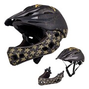 Gyerek downhill sisak W-TEC Delgada Arany Csillagok XS(48-52) akciós termékkép 1