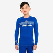 Gyerek aláöltözet felső - UT500 NBA Golden State Warriors Tarmak akciós termékkép 1