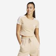Női fitnesz crop top, slim Adidas akciós termékkép 1