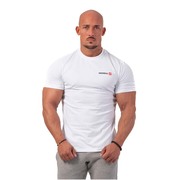 Férfi póló Nebbia Minimalist Logo 291 fehér XL akciós termékkép 1