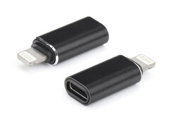 Adapter, Lightning - USB Type-C átalakító, fekete akciós termékkép 1