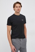 Pepe Jeans t-shirt Basic fekete, férfi, sima akciós termékkép 1
