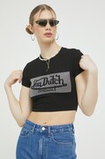 Von Dutch t-shirt női, fekete akciós termékkép 1
