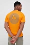 Marmot t-shirt narancssárga, férfi, nyomott mintás akciós termékkép 1