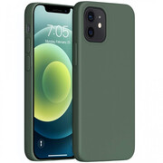 Xiaomi 15, Szilikon tok, Wooze Liquid Silica Gel, sötétzöld akciós termékkép 1