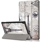 Huawei Honor Pad X9 (11.5), mappa tok, Eiffel torony, térkép minta, Trifold, szürke akciós termékkép 1