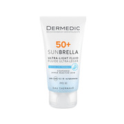 DERMEDIC Sunbrella Ultra-light fényvédő FLUID SPF50+ rozáceás bőrre (40ml) akciós termékkép 1