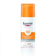 EUCERIN Sun Photoaging Control színezett napozó krém arcra FF50+ medium (50ml) akciós termékkép 1