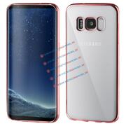 METALLIC Samsung Galaxy S8 Plus szilikon borítás rózsaszín akciós termékkép 1