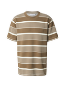TOPMAN Póló  krém / khaki akciós termékkép 1