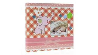 Gyermek fotóalbum 10x15/200 BABY4G leírással rózsaszín termék 2. képe