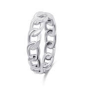 Brilio Silver Stílusos ezüst gyűrű RI044W 50 mm akciós termékkép 1