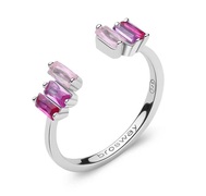 Brosway Csillogó nyitott gyűrű Fancy Vibrant Pink FVP12 50 mm akciós termékkép 1
