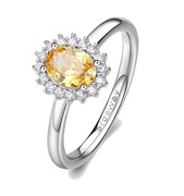 Brosway Elegáns ezüst gyűrű Fancy Energy Yellow FEY65 50 mm akciós termékkép 1