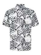 JACK & JONES Ing 'JORJoshua Aruba'  fekete / fehér akciós termékkép 1