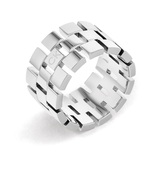 Calvin Klein Luxus acél gyűrű Geometric 35000324 52 mm akciós termékkép 1