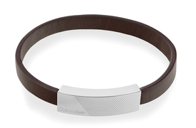Calvin Klein Modern bőr karkötő Architectural Lines 35000415 akciós termékkép 1