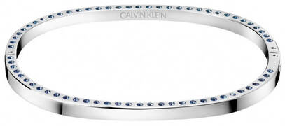 Calvin Klein Szilárd acél karkötő kristályokkal Hook KJ06MD04040 5,4 x 4,3 cm - XS akciós termékkép 1