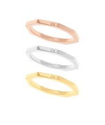 Calvin Klein Bájos acél gyűrű szett 35000509 56 mm akciós termékkép 1